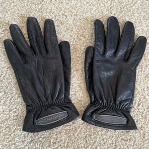 Women's Black Leather Gloves XL Harley- Davidson
